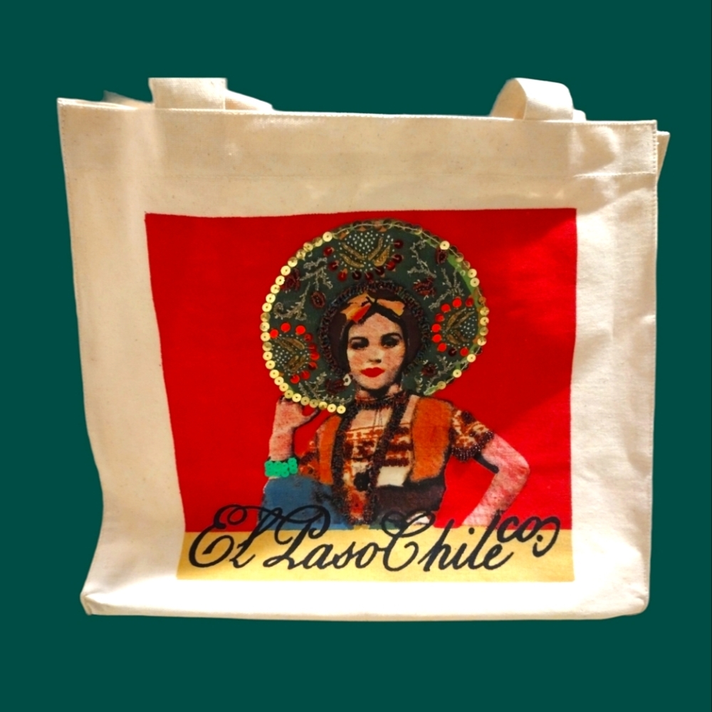 EL Paso Chile co. Canvas tote bag